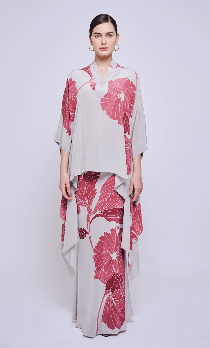 Ria Set - Ivy Flower Crepe Silk