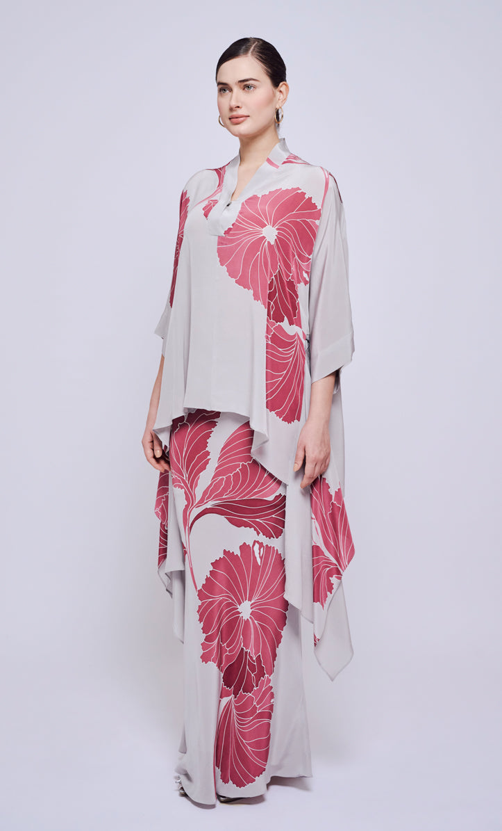 Ria Set - Ivy Flower Crepe Silk