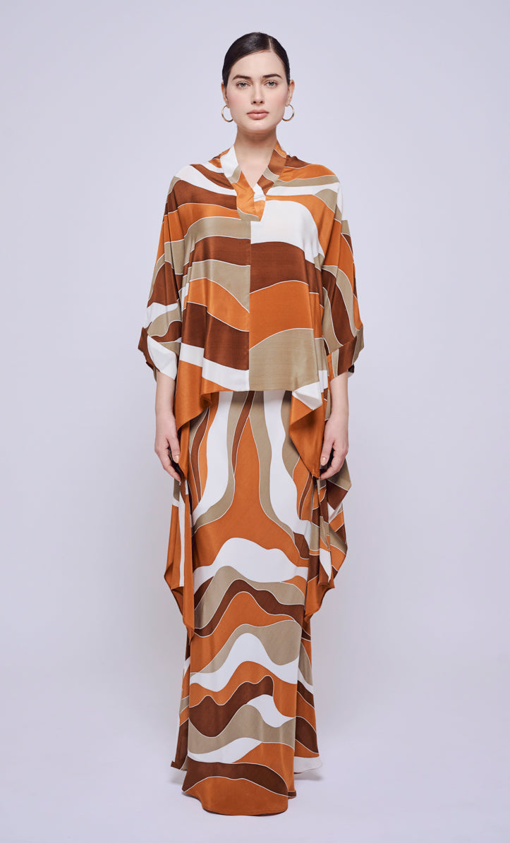 Ria Set - Linear Crepe Silk