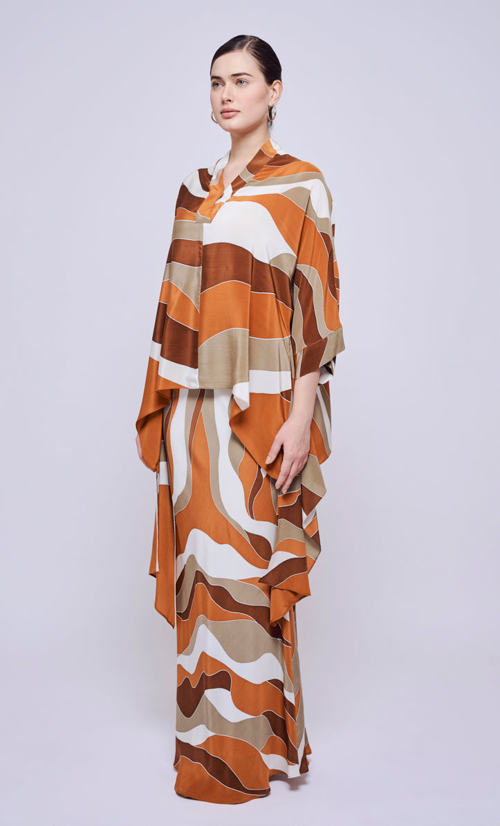 Ria Set - Linear Crepe Silk