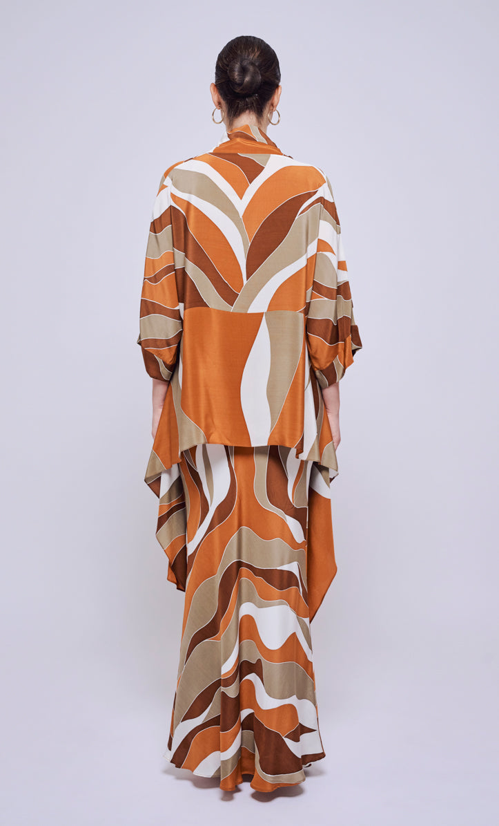 Ria Set - Linear Crepe Silk