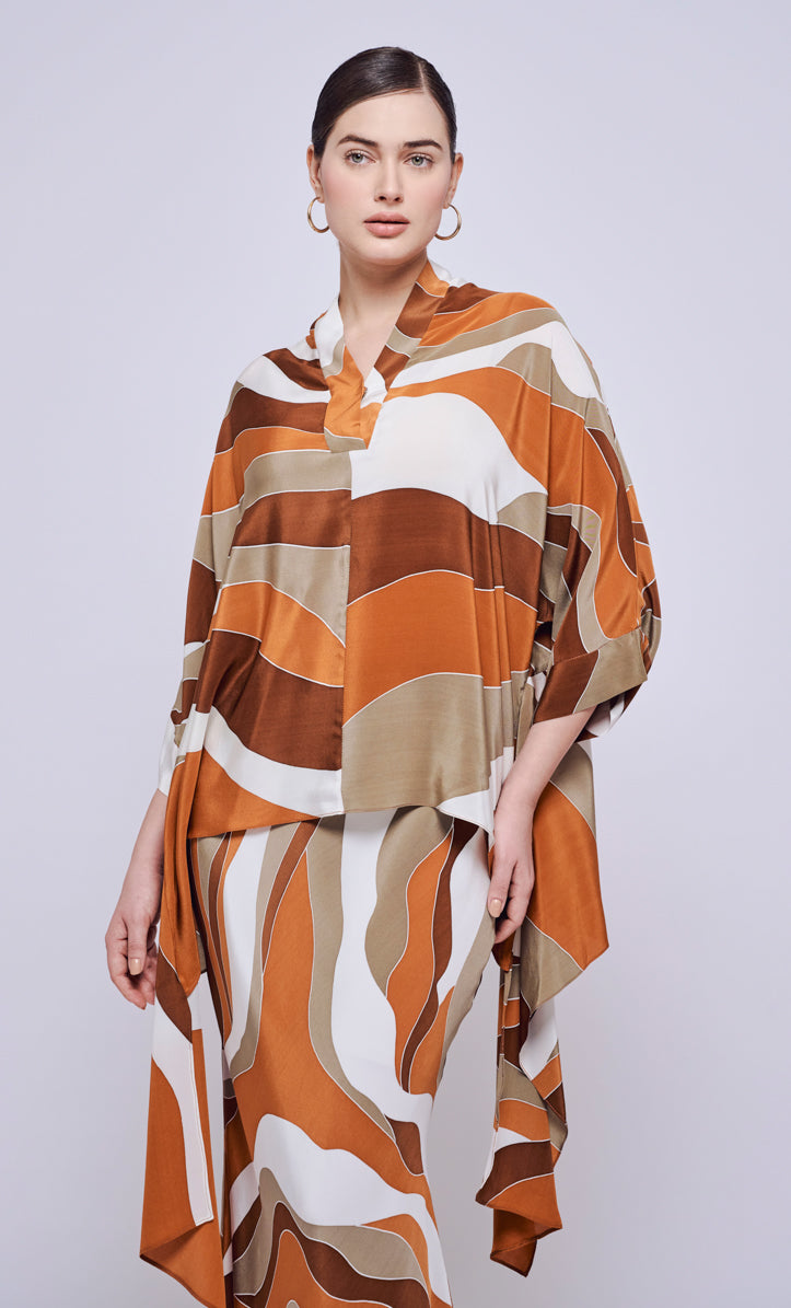 Ria Set - Linear Crepe Silk