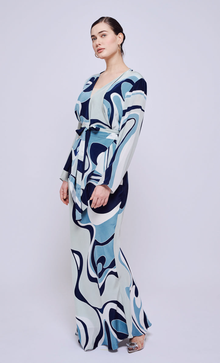Thea Set - Wave Crepe Silk