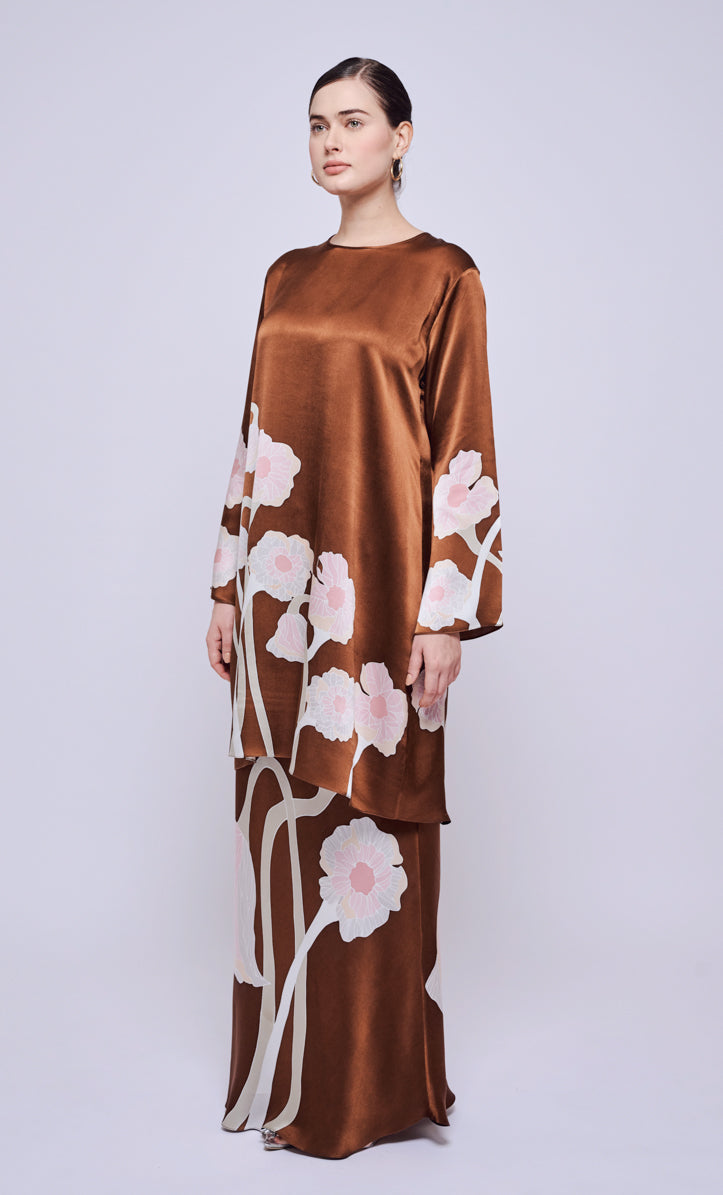 Kurta Set - Poppy 2.0 Satin Silk