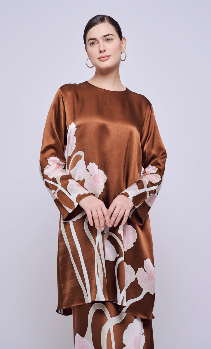 Kurta Set - Poppy 2.0 Satin Silk