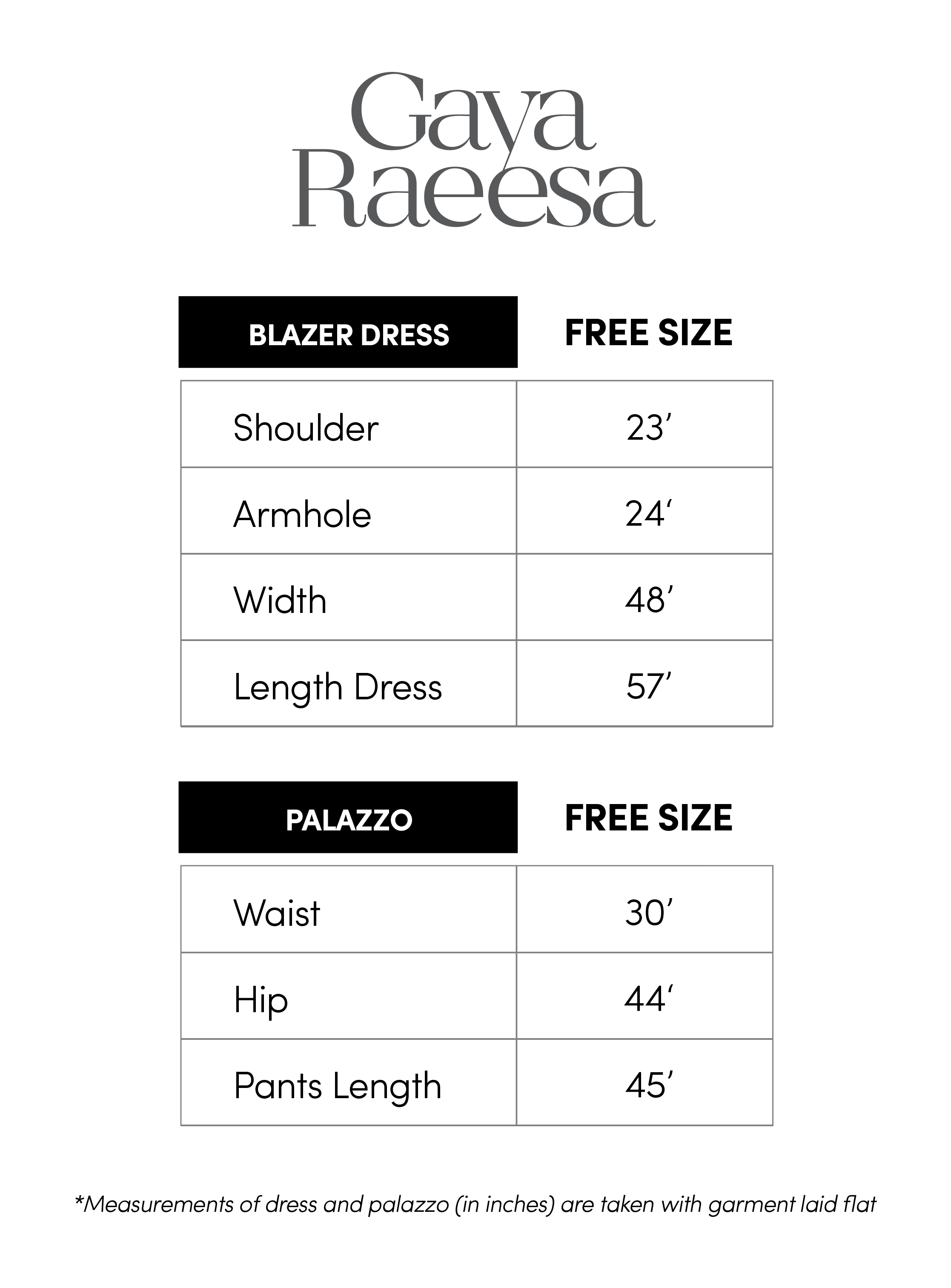 Blazer Dress with Palazzo – Black