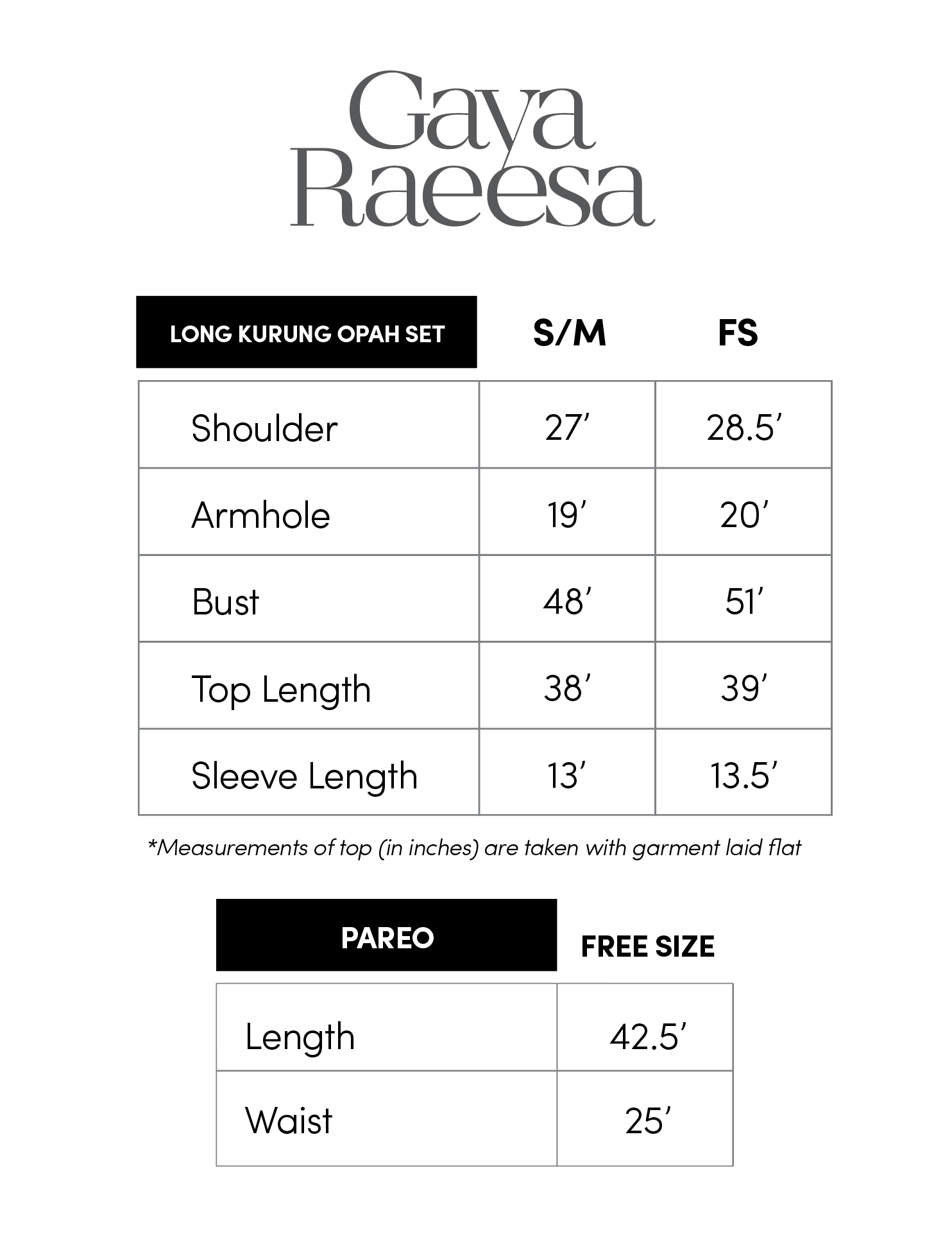 Brown Palm Tree Long Kurung Opah Set