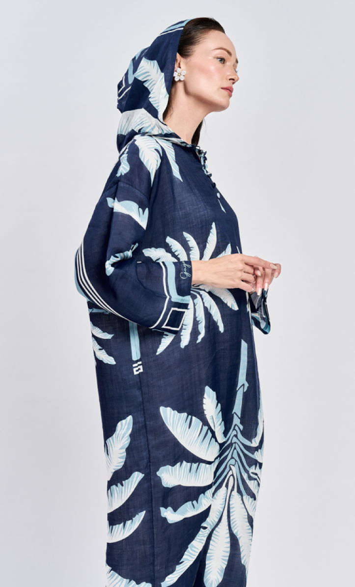 Blue Banana Tree Liana Dress