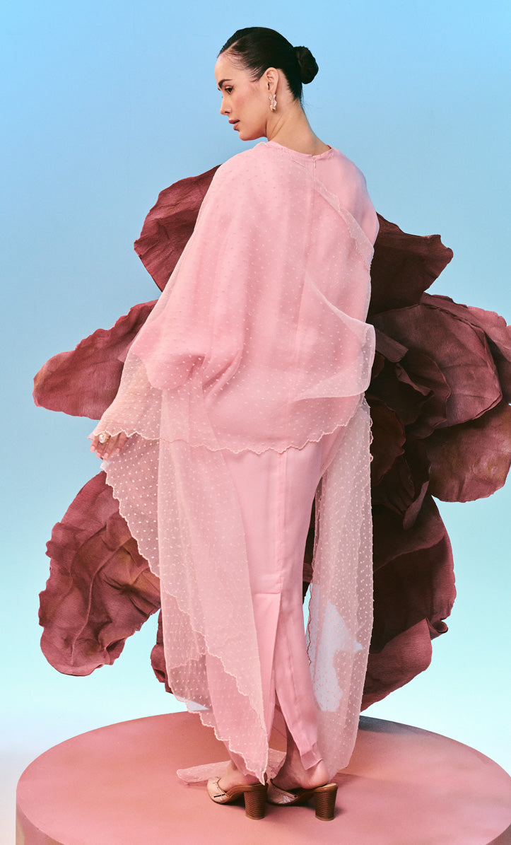 Beaded Pink Juliana 3.0  Dress