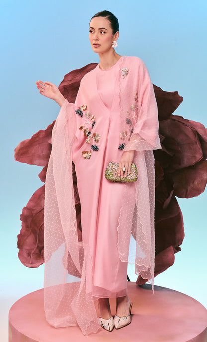 Beaded Pink Juliana 3.0  Dress