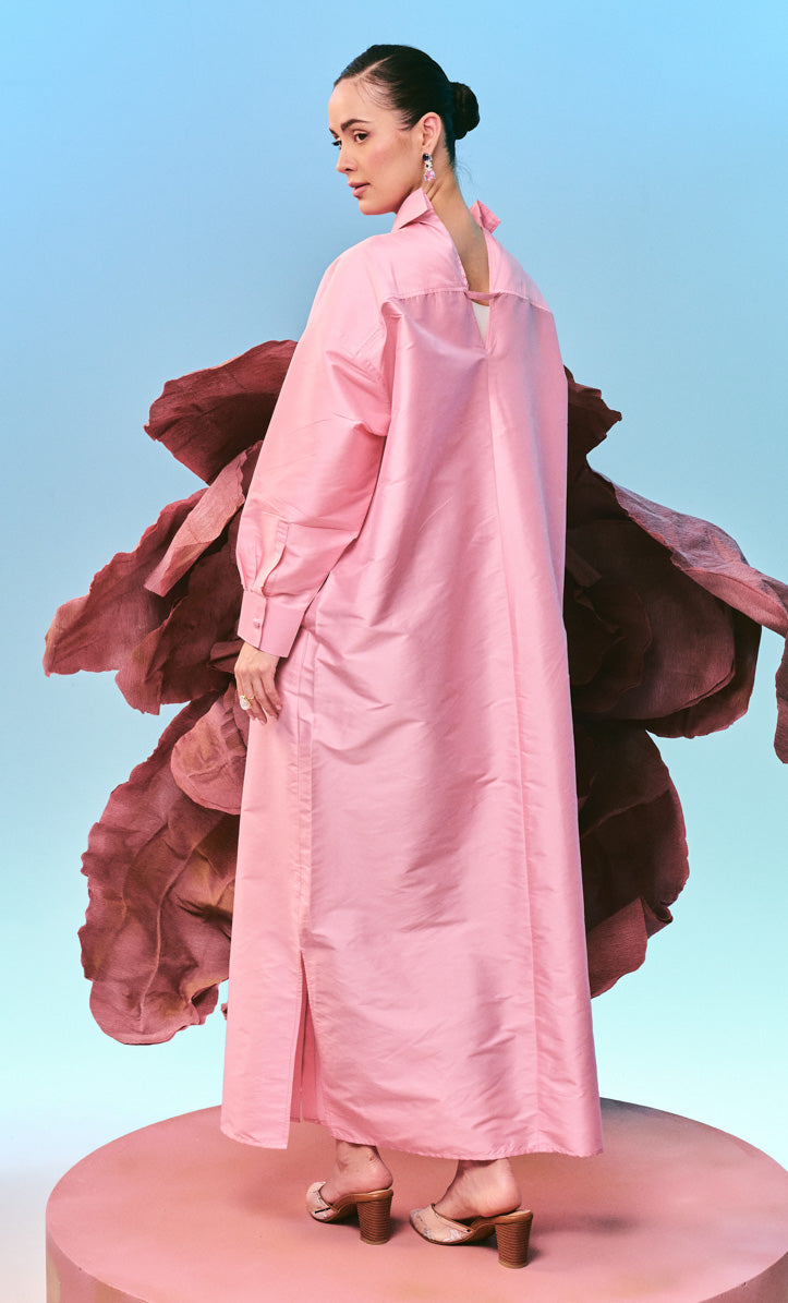 Beaded Pink Josie  Dress