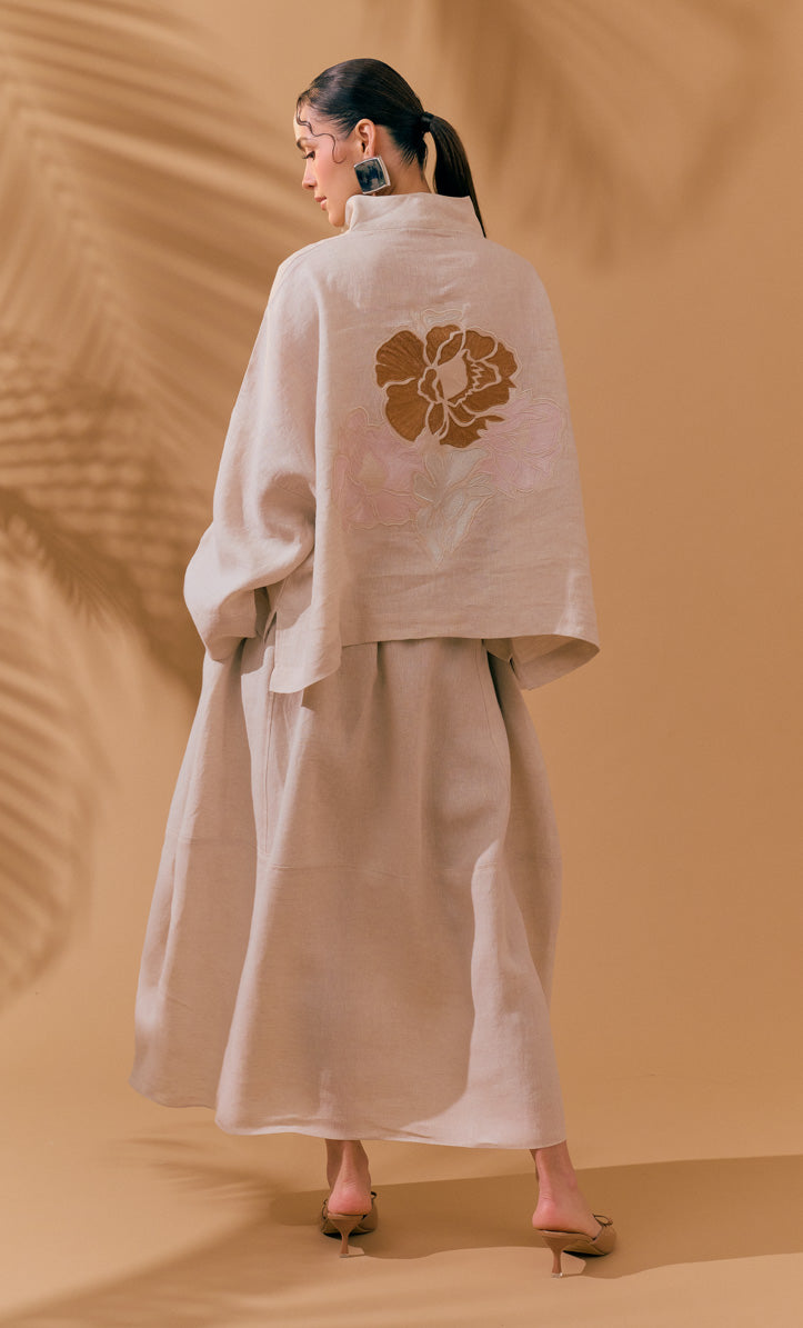 Rare Set - Dahlia Embroidery