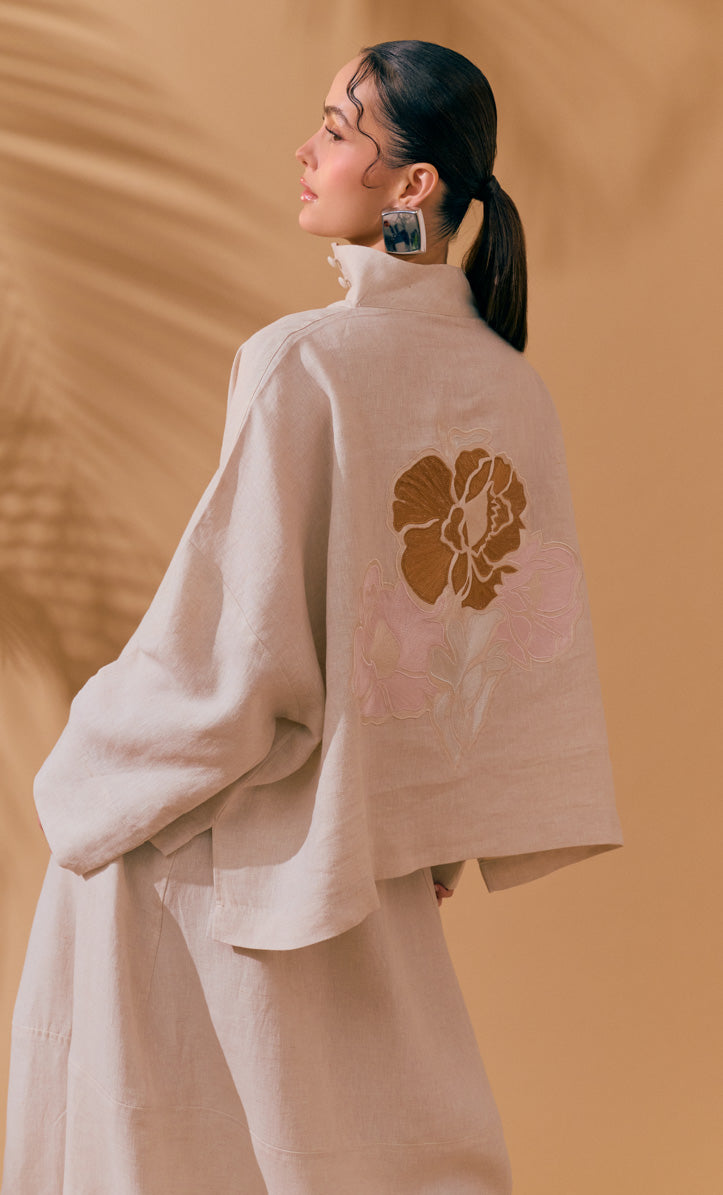Rare Set - Dahlia Embroidery