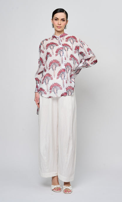 Red Palm Date Else Top