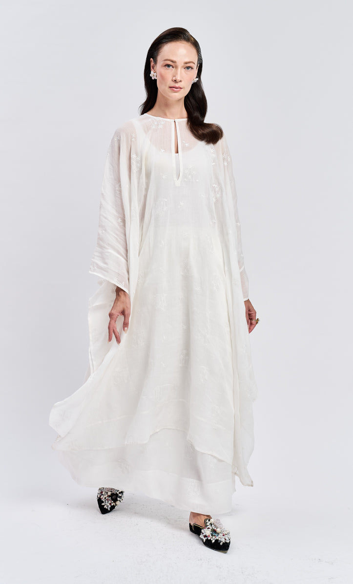 White Zahra Dress