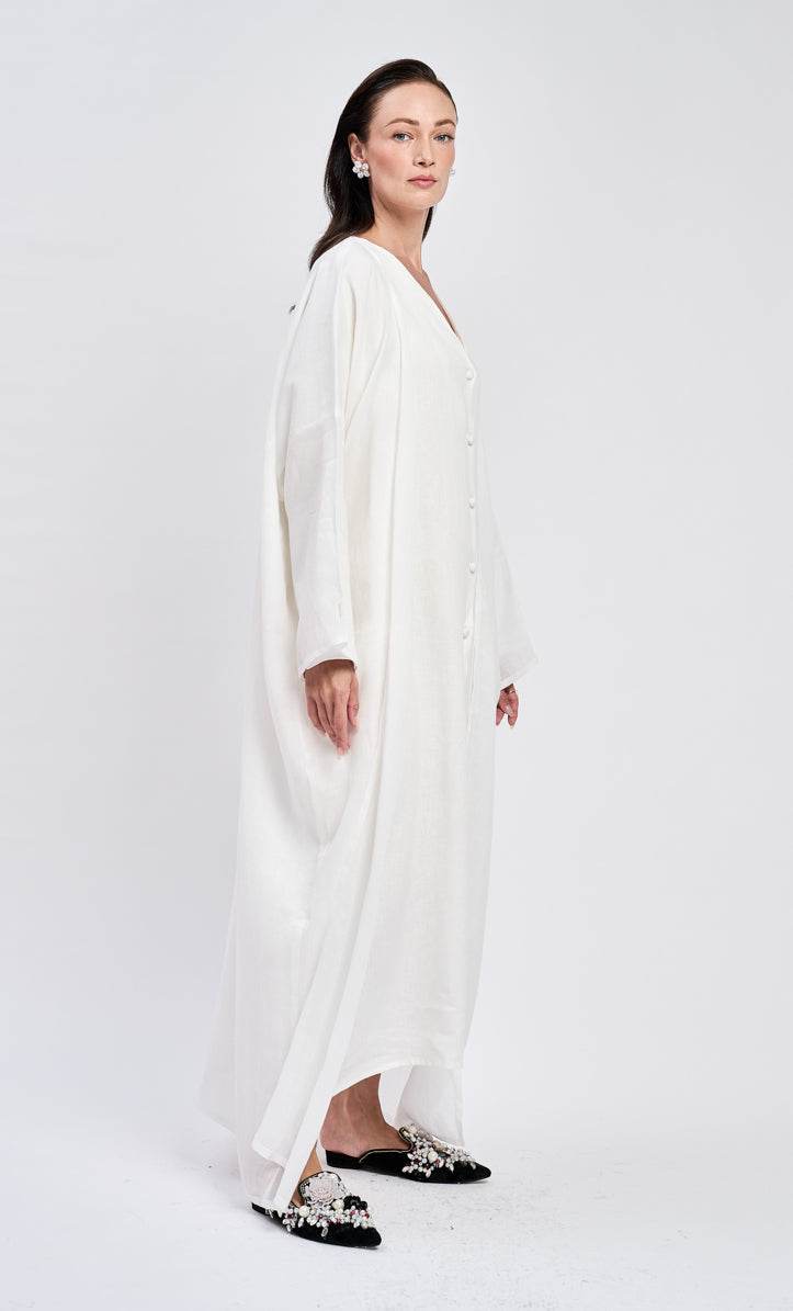 Blue Banana Tree Abaya Dress