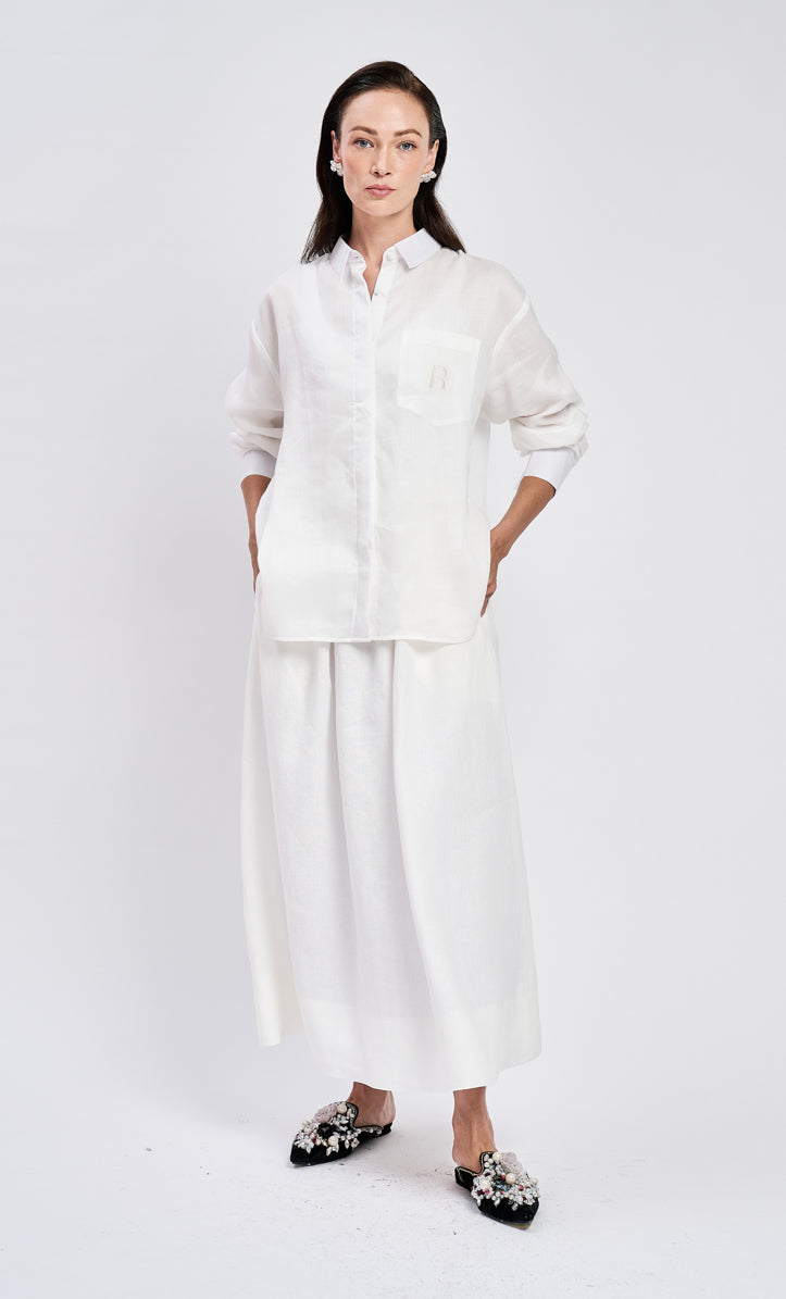 Blue Banana Tree Shirt Top