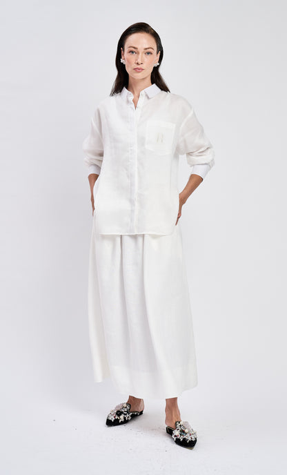 Blue Banana Tree Shirt Top