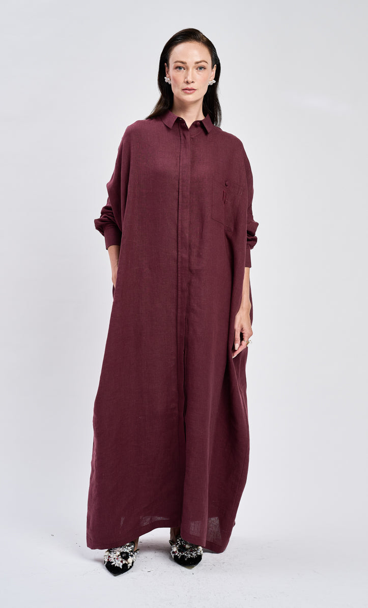 Rossa 3.0 Dress – Maroon