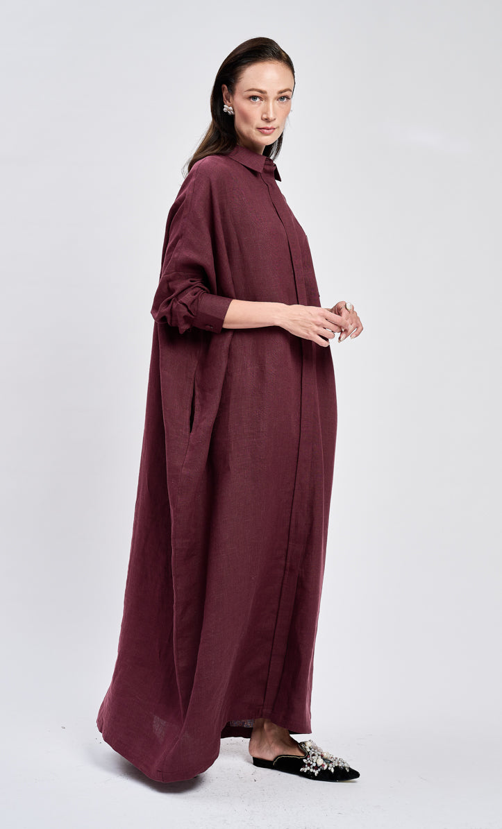 Rossa 3.0 Dress – Maroon