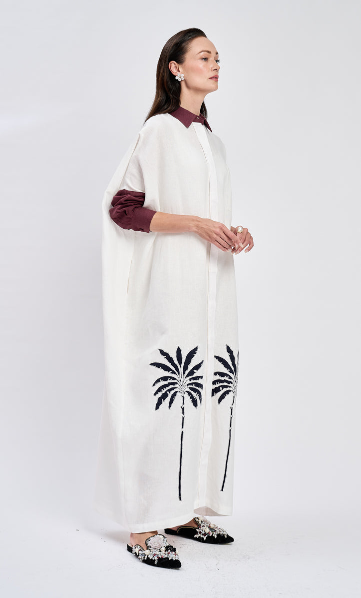 Banana Tree Embroidery Rossa 3.0 Dress