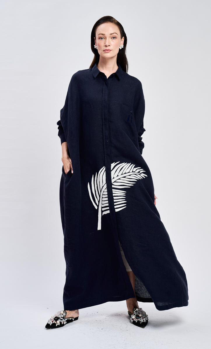 Coco Leaf Embroidery Rossa 3.0 Dress