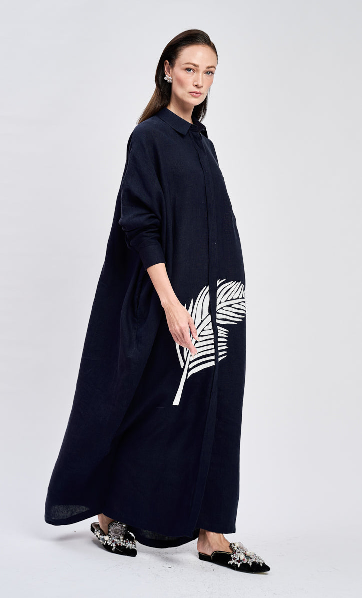 Coco Leaf Embroidery Rossa 3.0 Dress