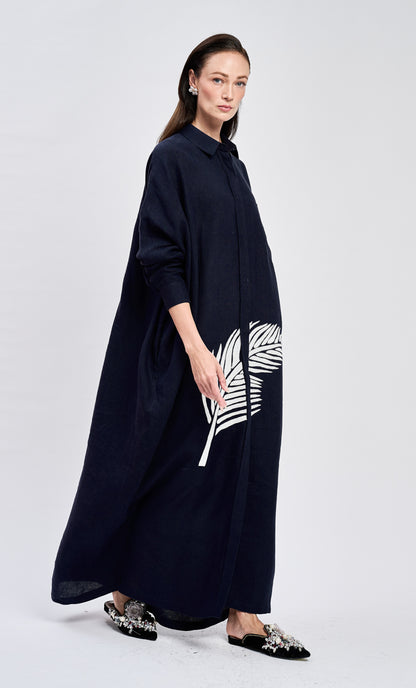 Coco Leaf Embroidery Rossa 3.0 Dress