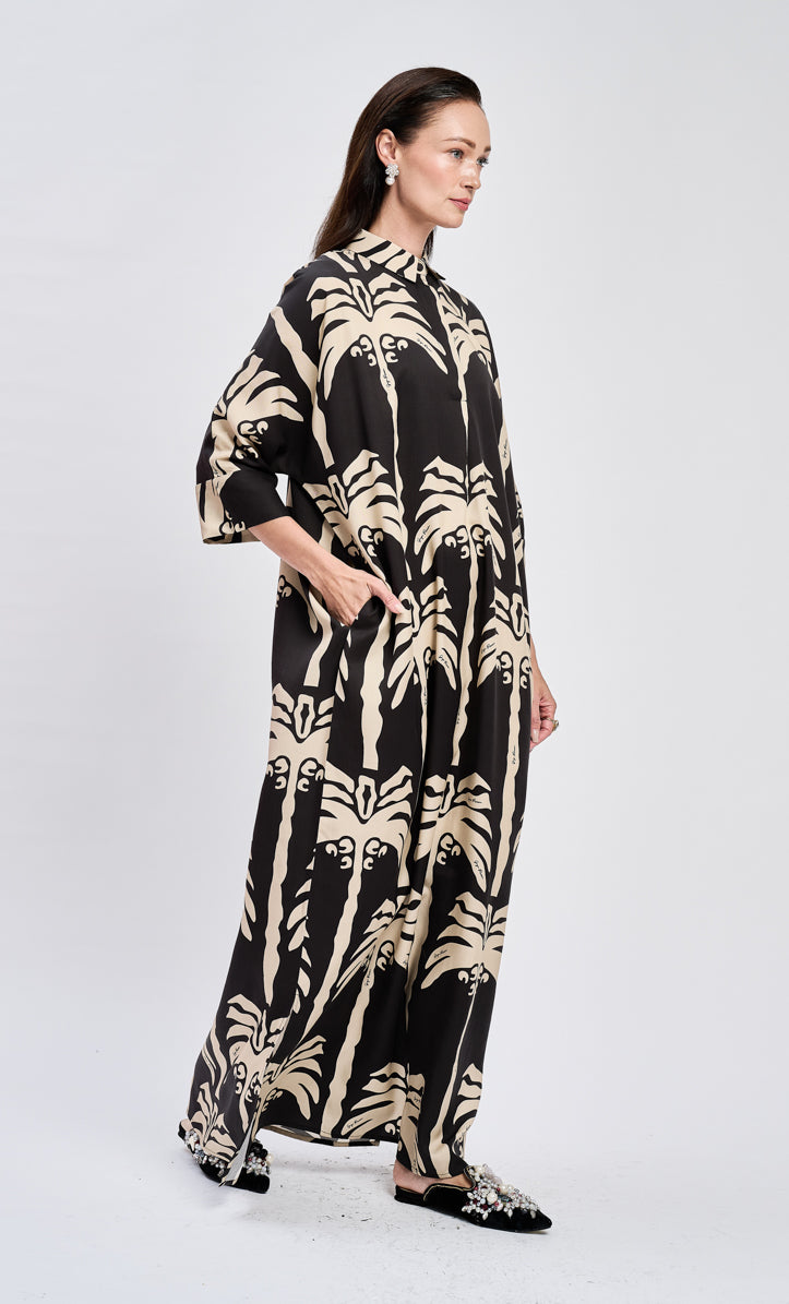 PALM TREE ROSSA DRESS