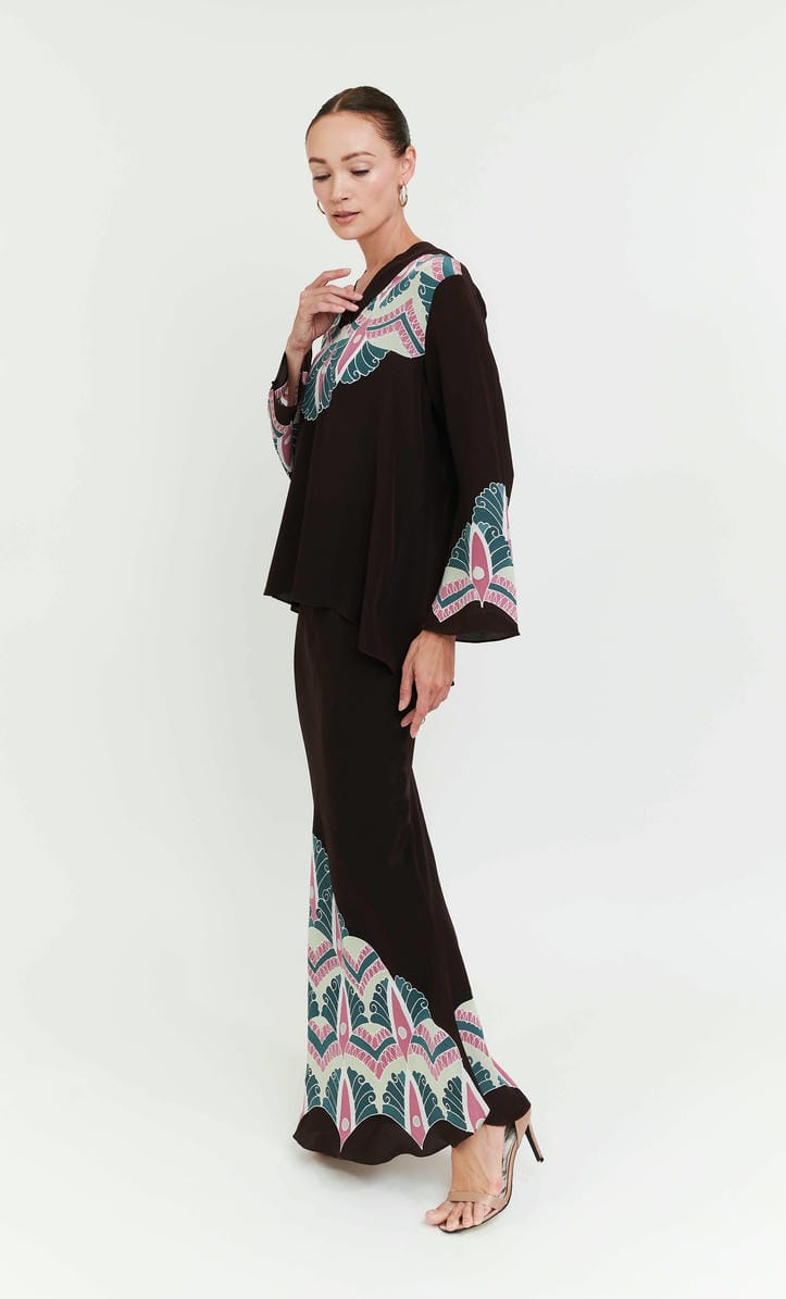 Pery Set V-Neck - Indie Crepe Silk