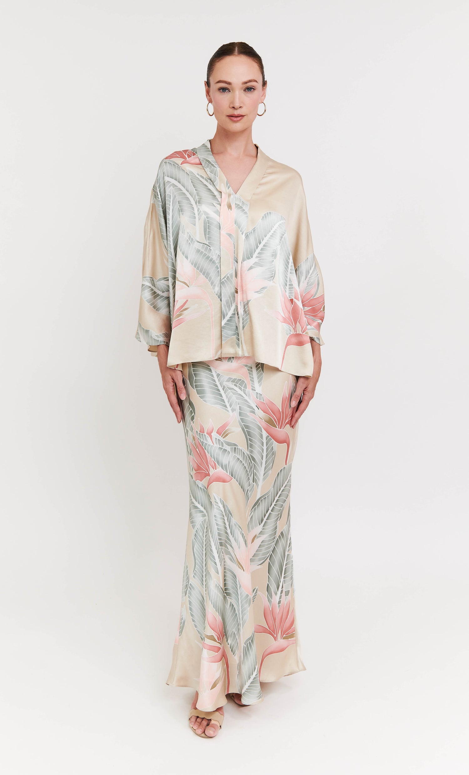 Norah 3.0 Set - Kantan Pisang Satin Silk