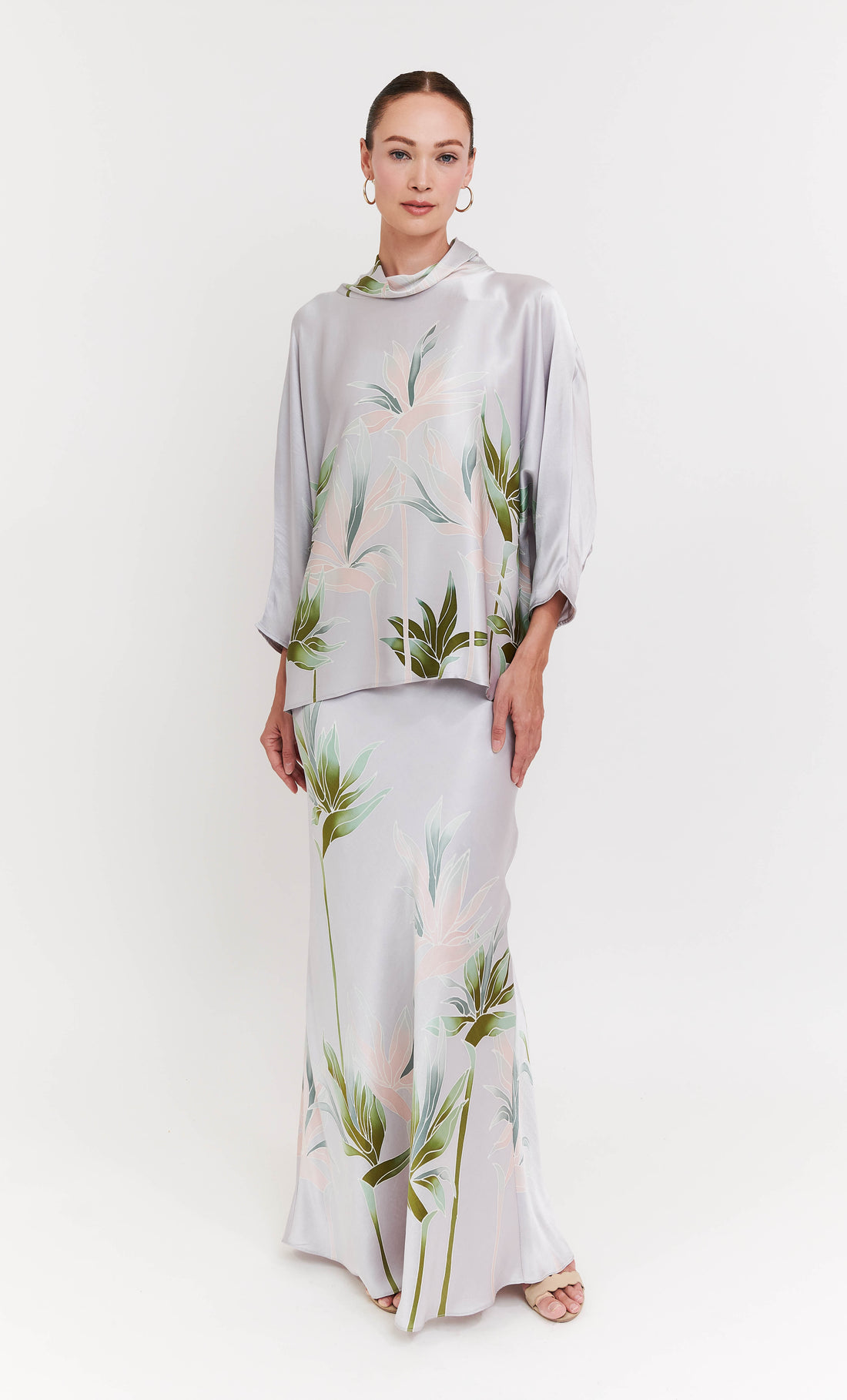 Zara Set - Kantan Satin Silk