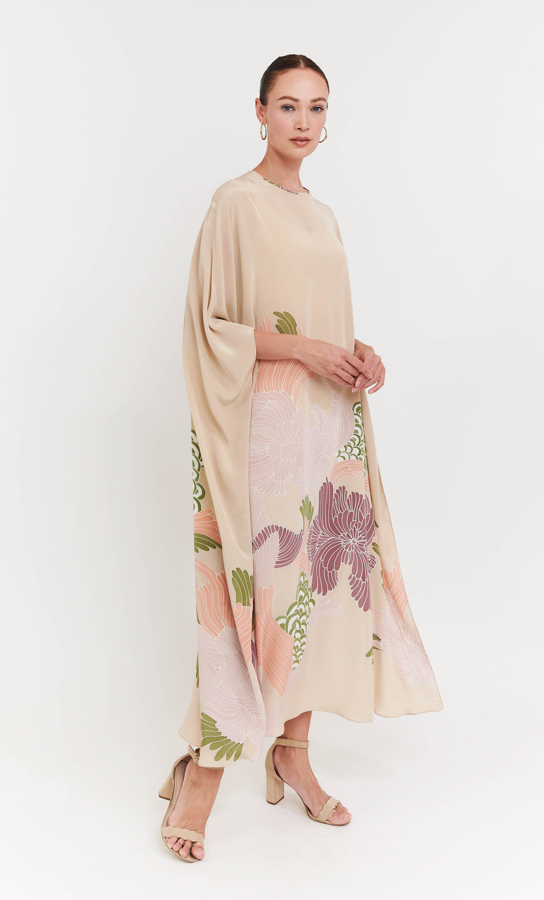 Nalia Dress - Flowwy Crepe Silk