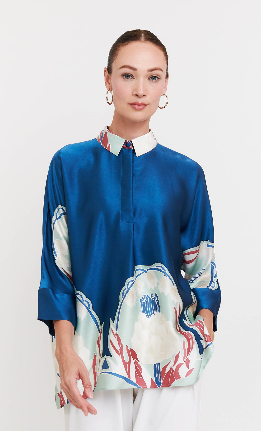 Rossa Top - Astana Satin Silk