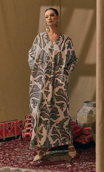 Fleur Leaves Marcella Dress