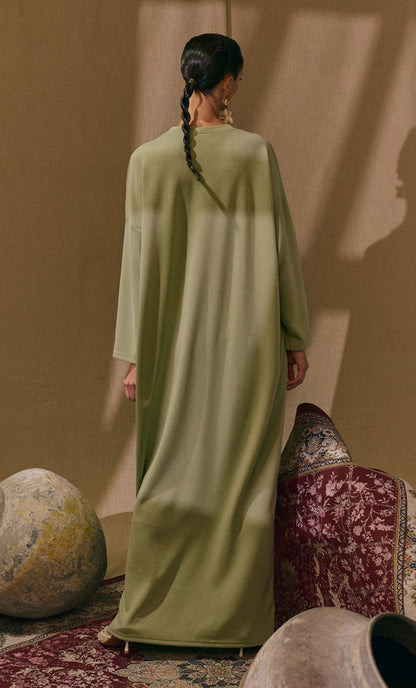 Sage Green Basic Dress