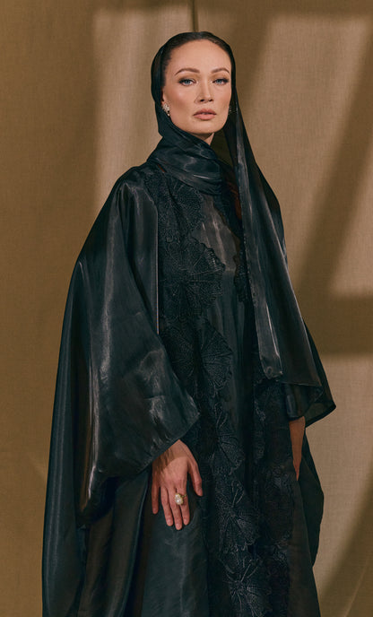 Abaya Lace in Black