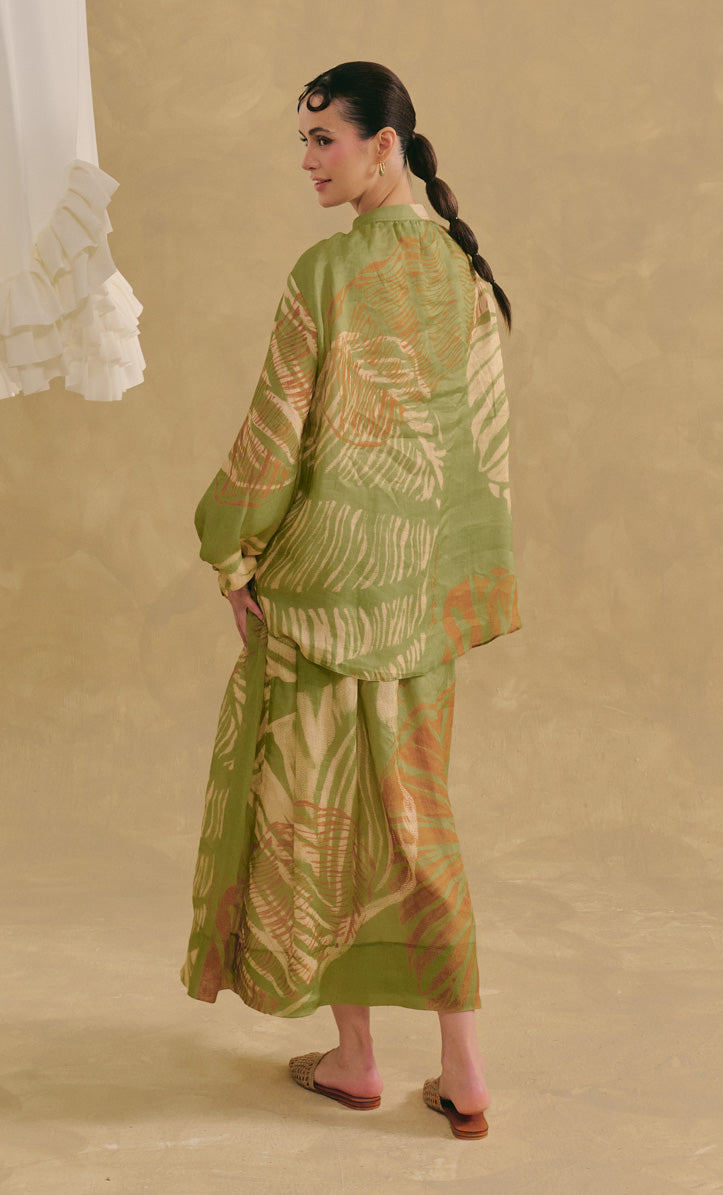 Zenia Top with Bria Skirt -  Shell