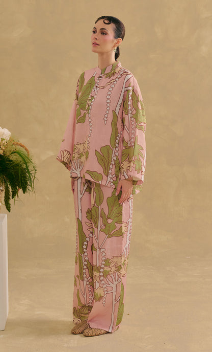 Melayu Top with Palazzo Pants - Riveria