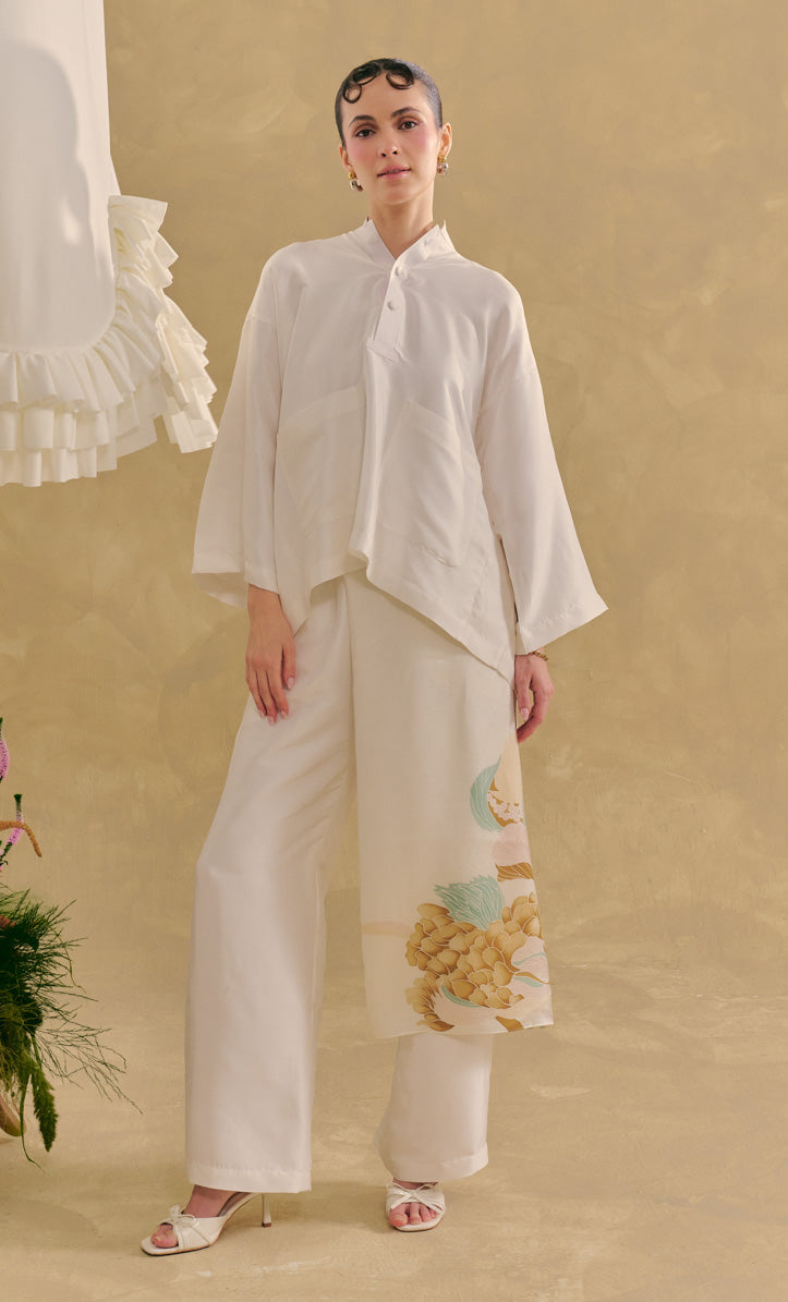Melayu Top with Palazzo Pants