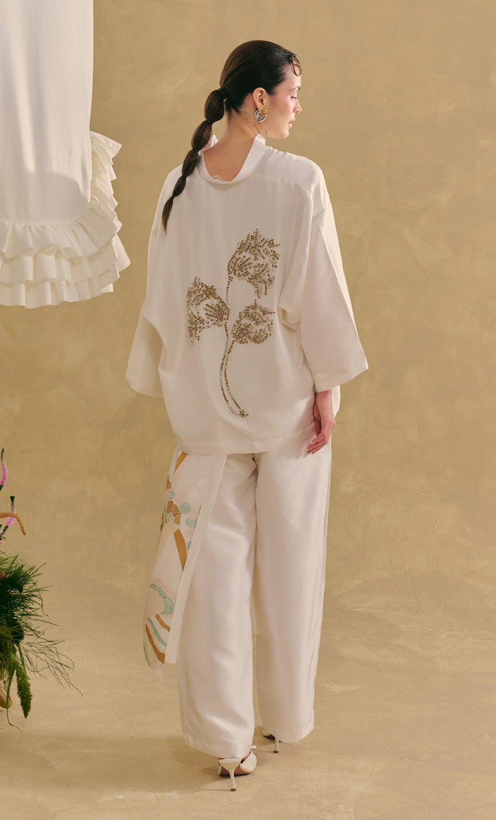 Melayu Top with Palazzo Pants