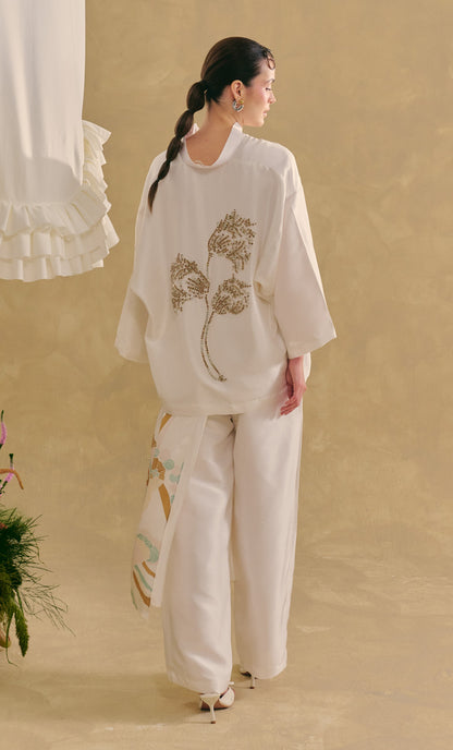 Melayu Top with Palazzo Pants