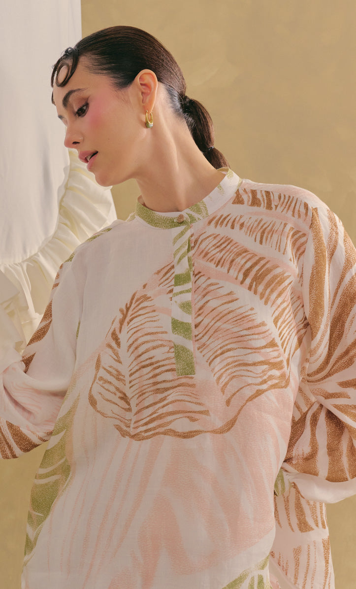 Zenia Top with Bria Skirt -  Shell