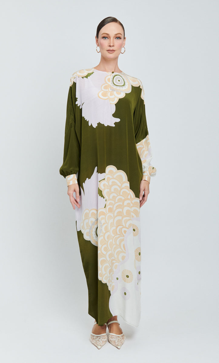 Rina Dress - Floppy Crepe Silk