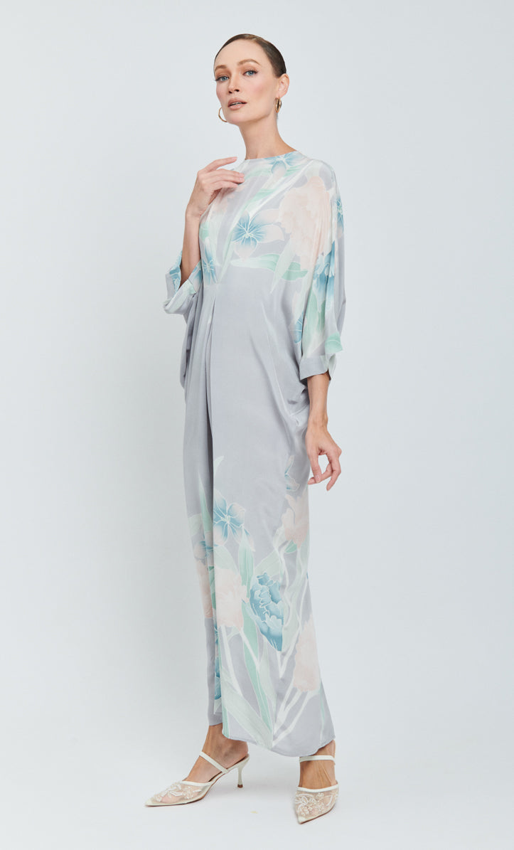 Juliana 3.0 Dress - Kuntum Crepe Silk