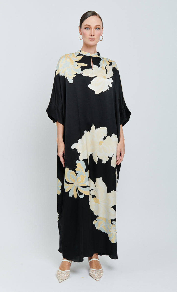 Alia Dress - Cloudy Satin Silk
