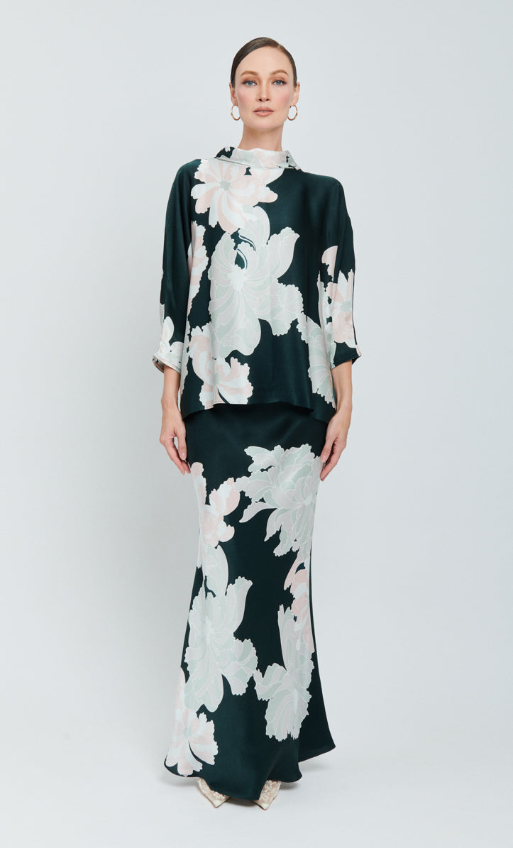 Zara Set - Cloudy Satin Silk