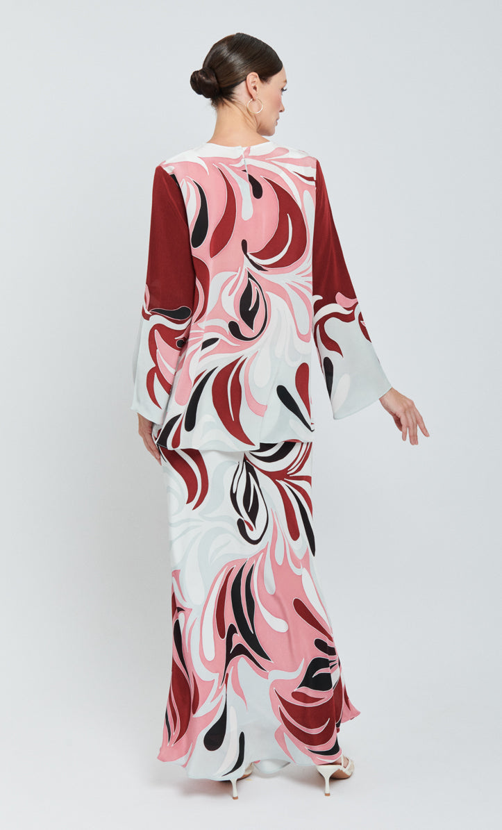 Pery Set Back Button - Gelora Crepe Silk