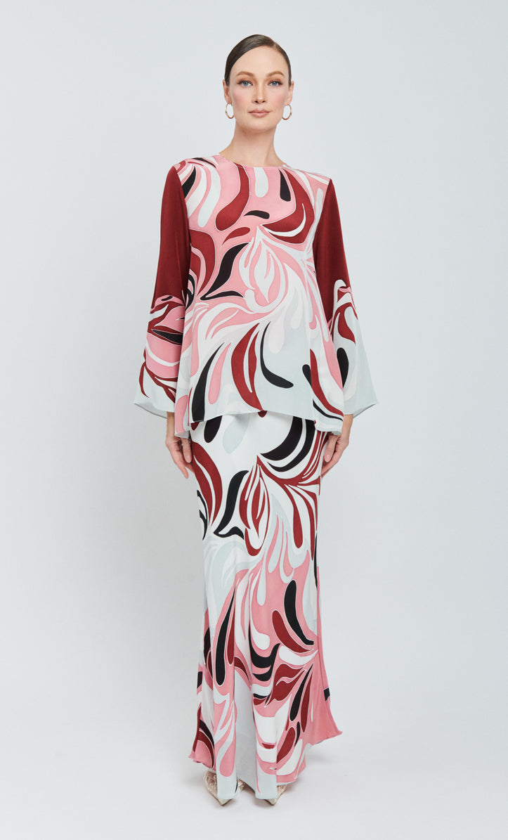 Pery Set Back Button - Gelora Crepe Silk