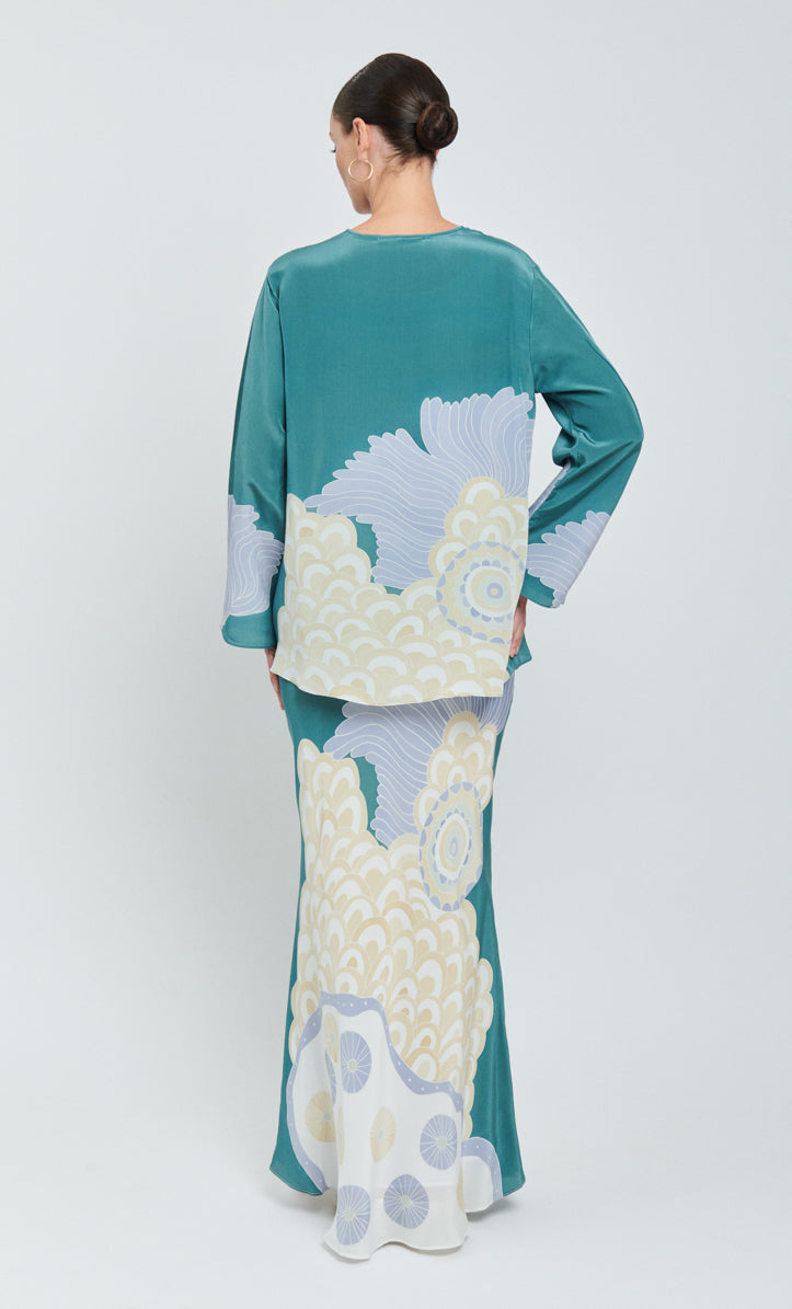 Pery Set Leher Kurung - Floppy Crepe Silk